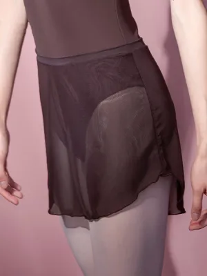Ballet Arc Translucent Mesh Skirt Practice Bottoms