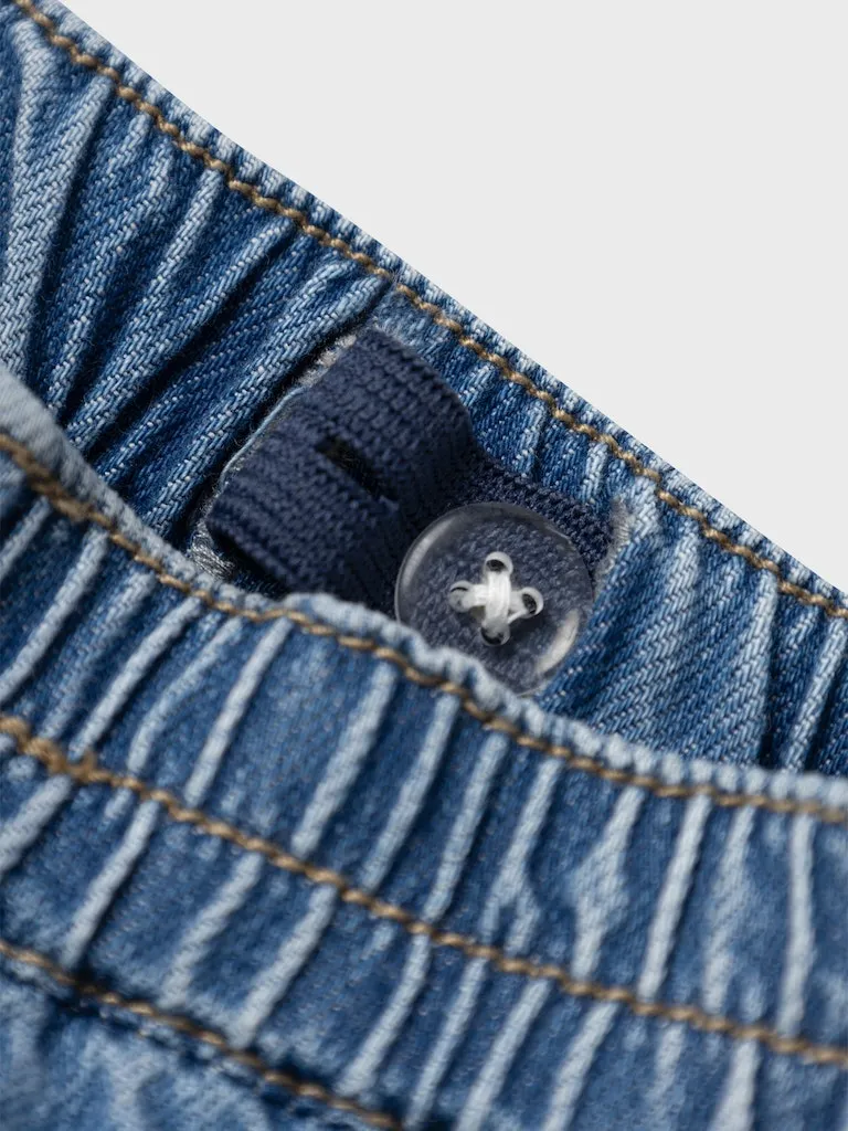 Ben U-shape Medium Blue Denim Jeans