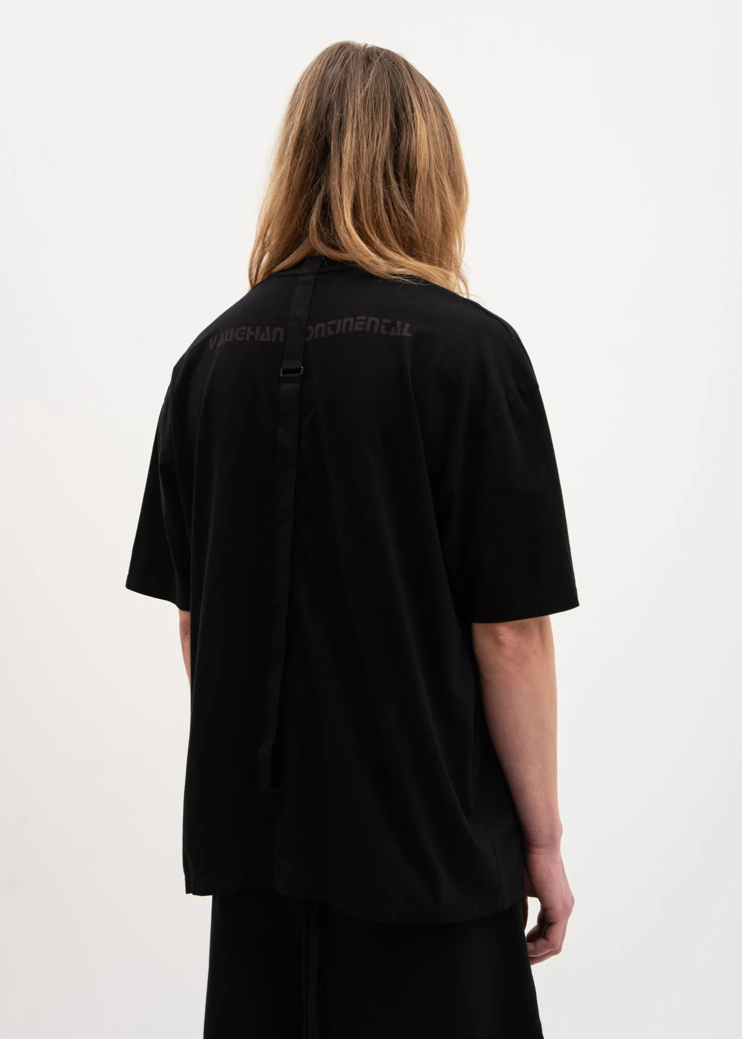 Black Relaxed Fit T-Shirt Crash