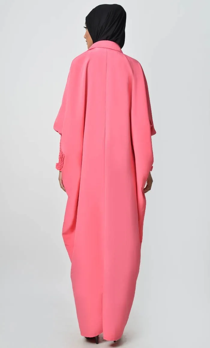 Call It Ruched Sleeve Kaftan - Final Sale