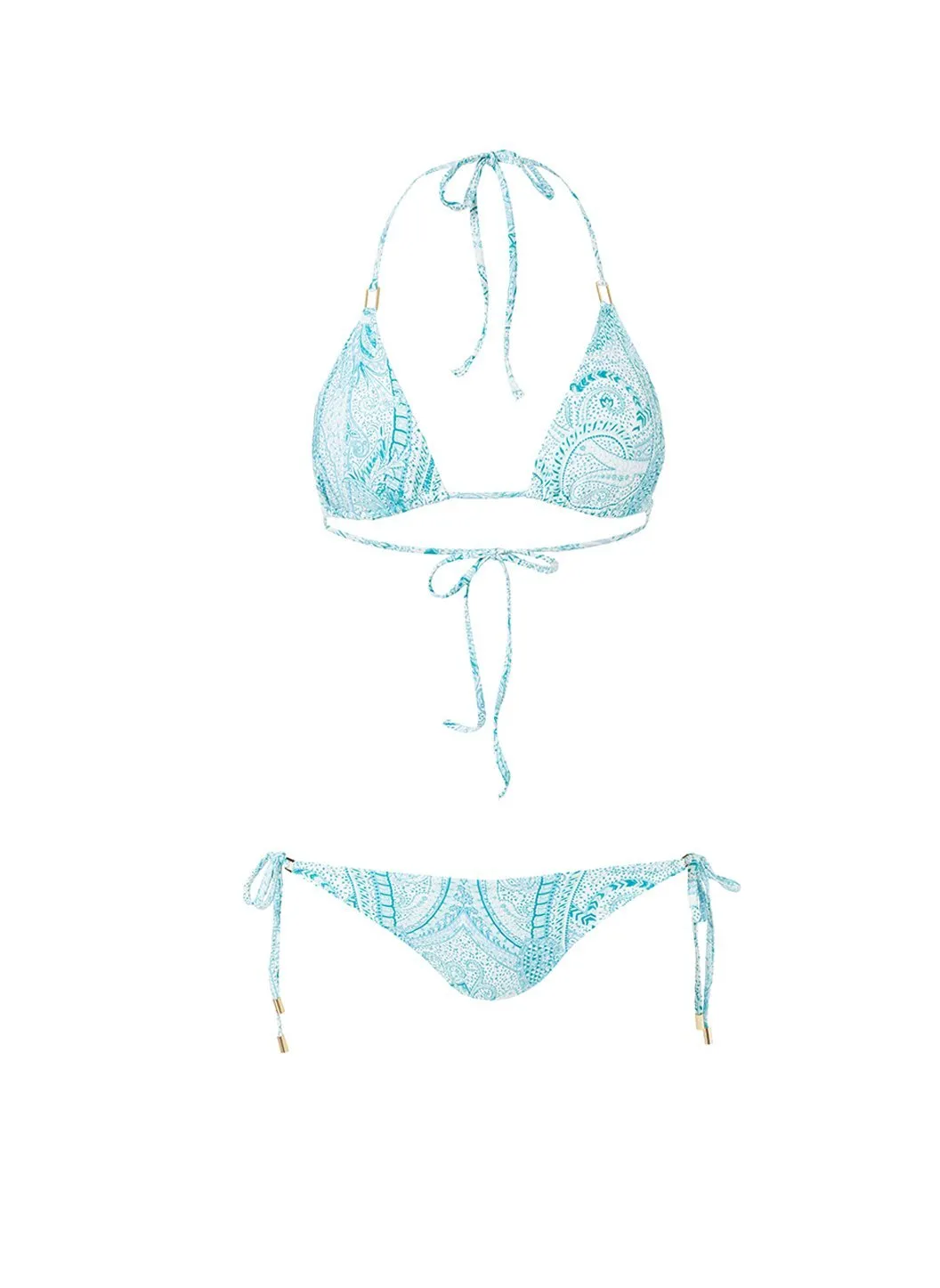 Cancun Paisley Classic Triangle Bikini - FINAL SALE