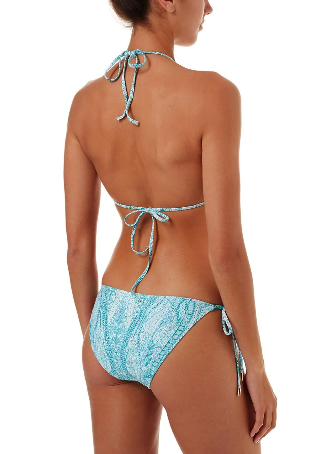 Cancun Paisley Classic Triangle Bikini - FINAL SALE