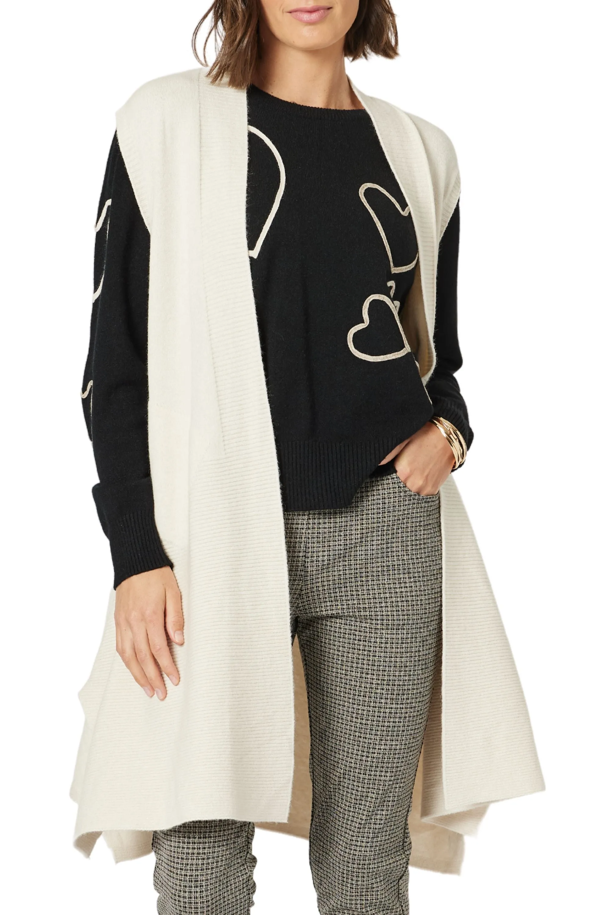 CASA KNIT VEST - 46835T