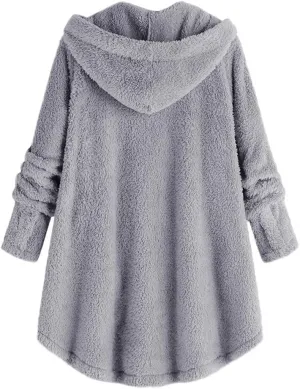 ChicCrate Cardigan Sweaters for Women Fleece Sherpa Jacket Open Front Lightweight Cardigans Long Sleeve Pullover Warm Clothes