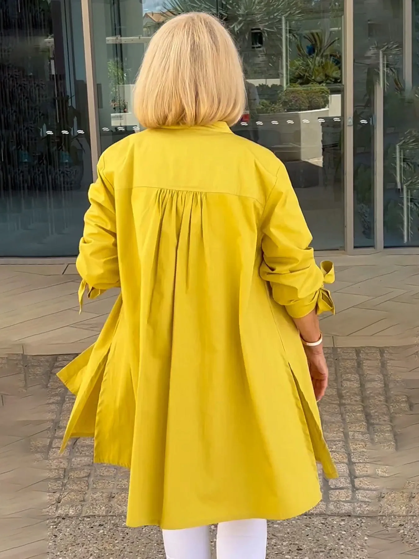 CLINA - Classy Long Shirt Jacket