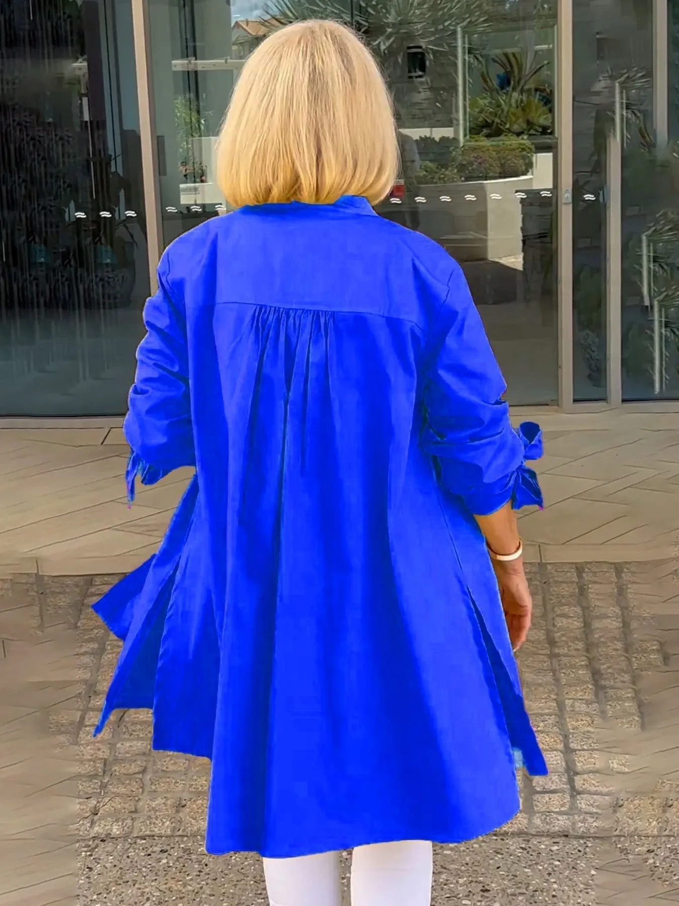 CLINA - Classy Long Shirt Jacket