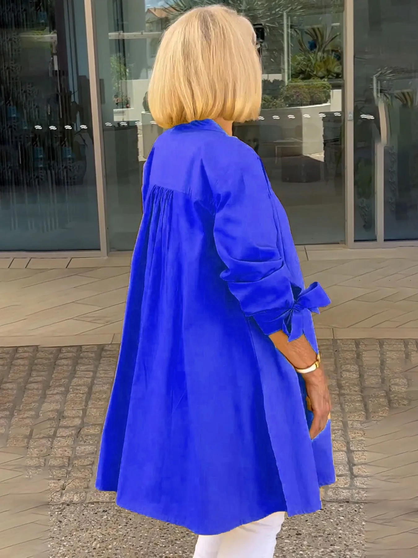 CLINA - Classy Long Shirt Jacket