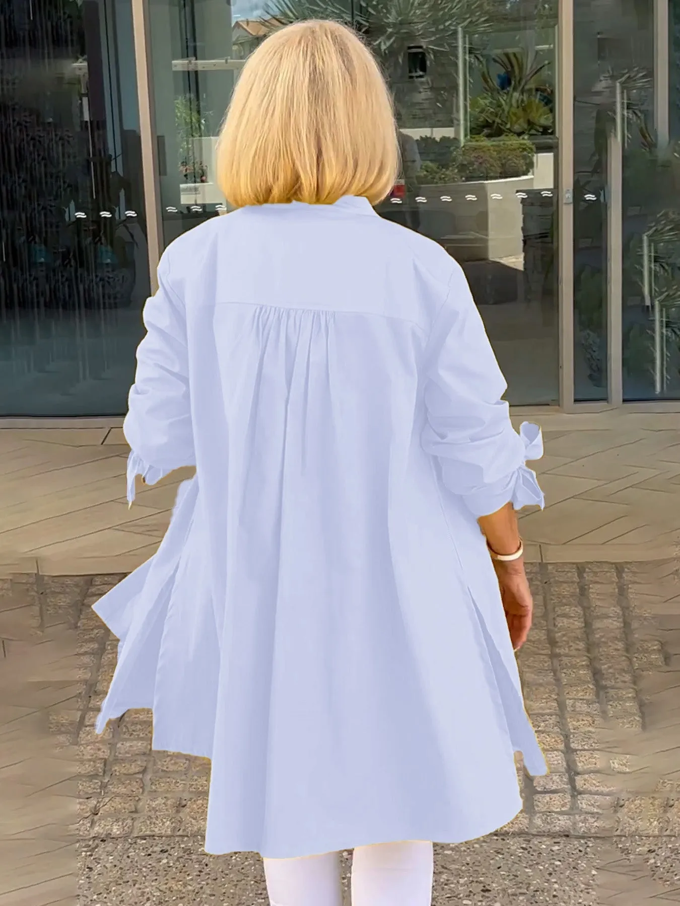 CLINA - Classy Long Shirt Jacket