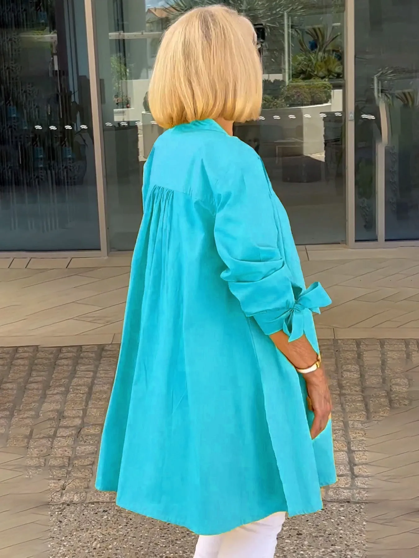 CLINA - Classy Long Shirt Jacket