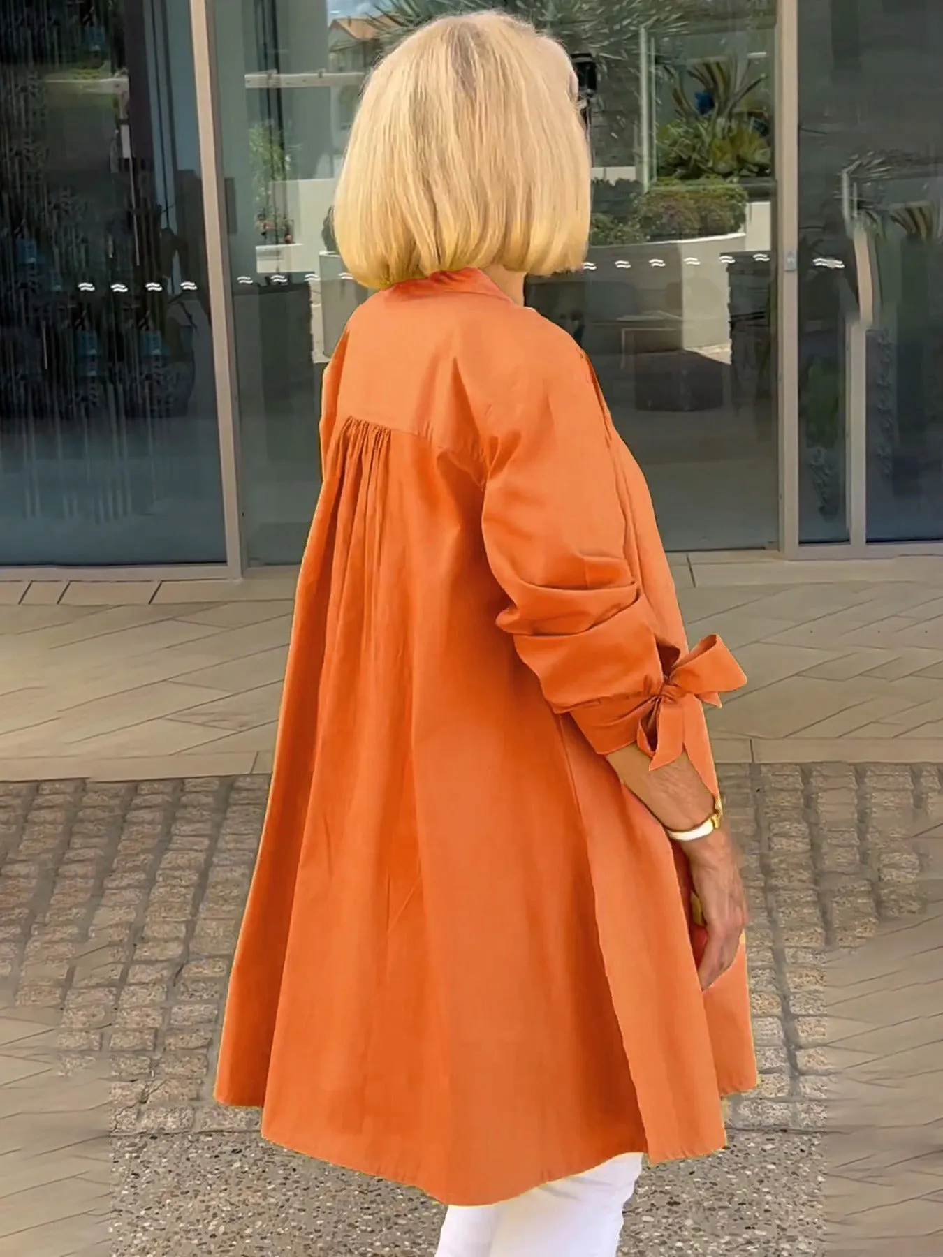 CLINA - Classy Long Shirt Jacket