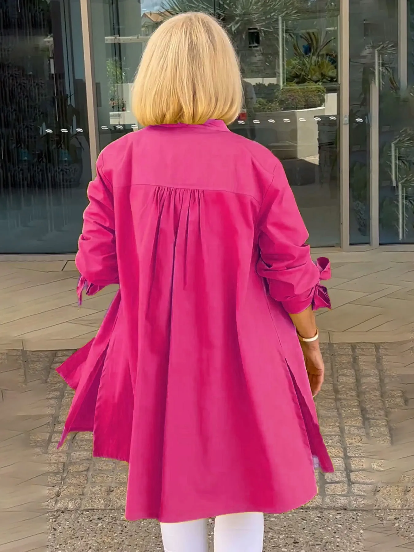 CLINA - Classy Long Shirt Jacket