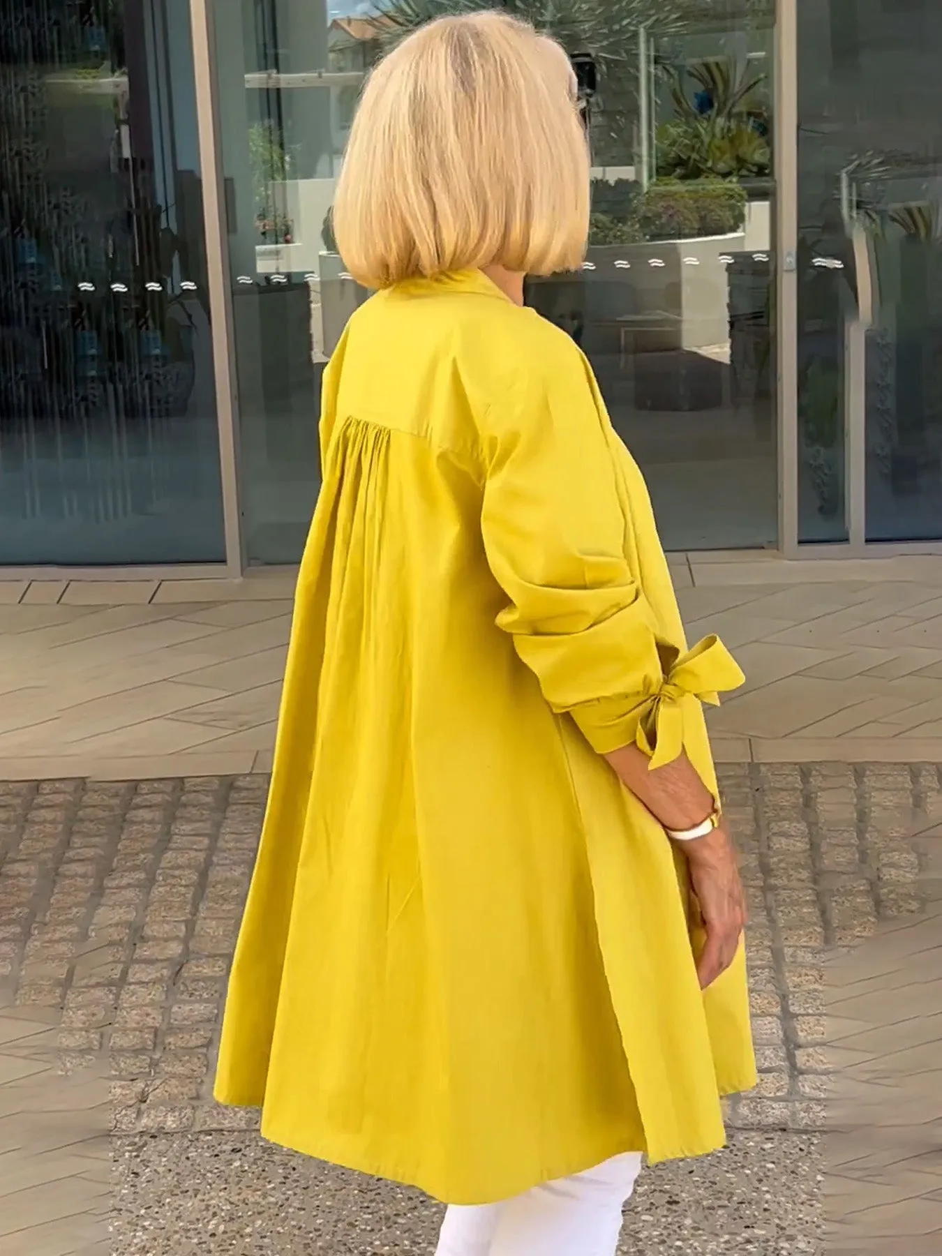 CLINA - Classy Long Shirt Jacket