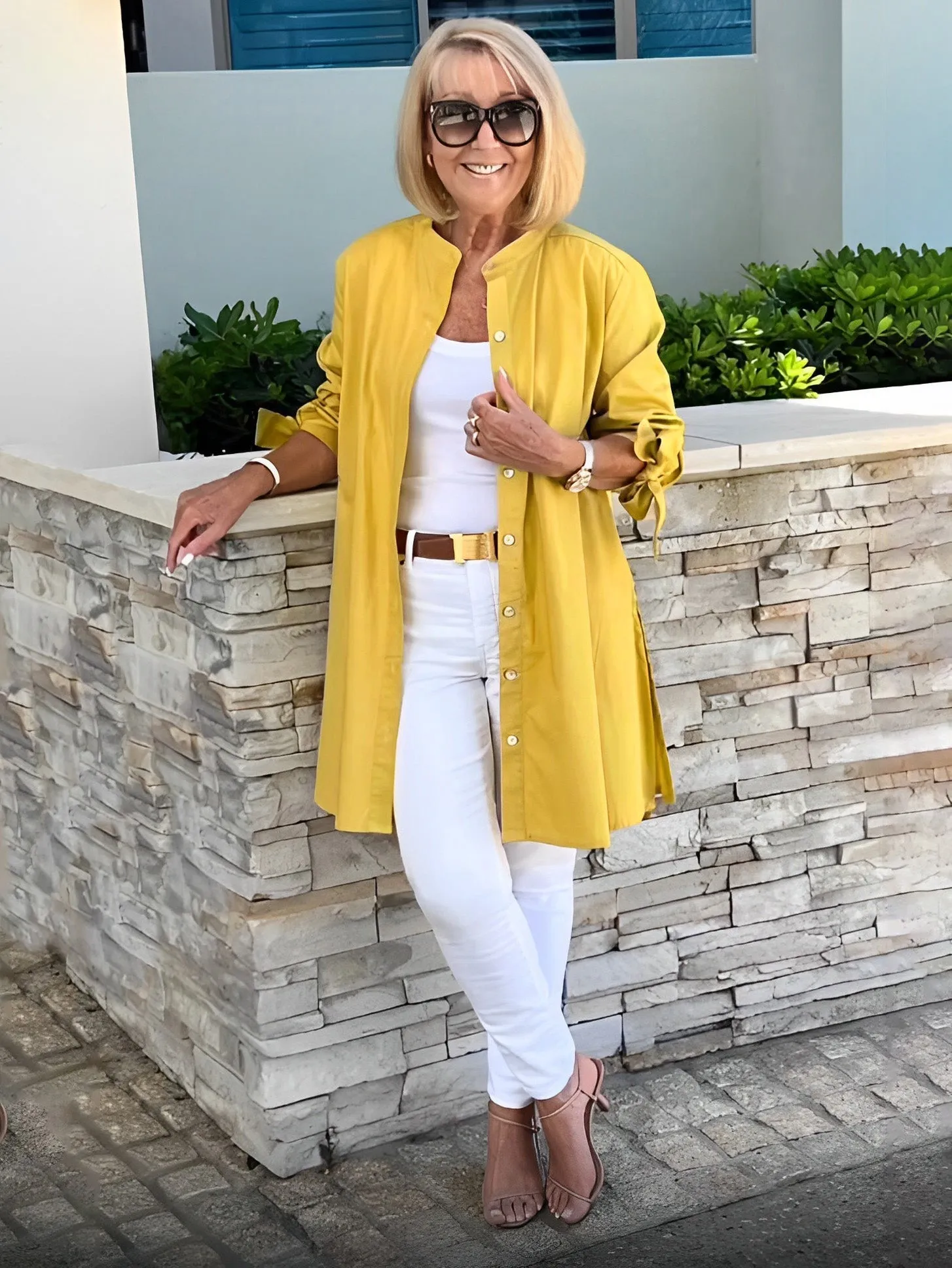 CLINA - Classy Long Shirt Jacket