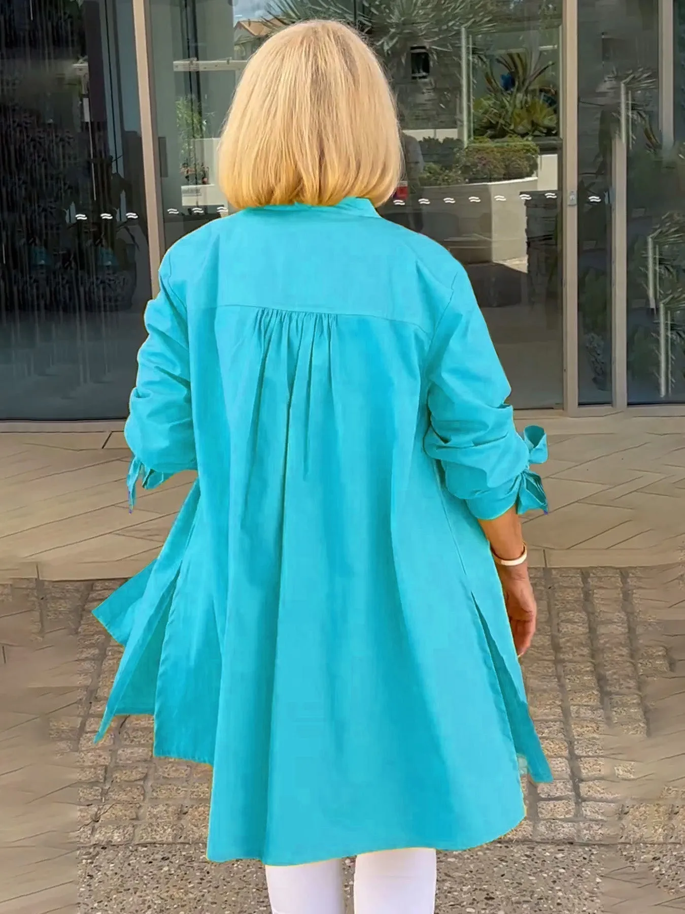 CLINA - Classy Long Shirt Jacket