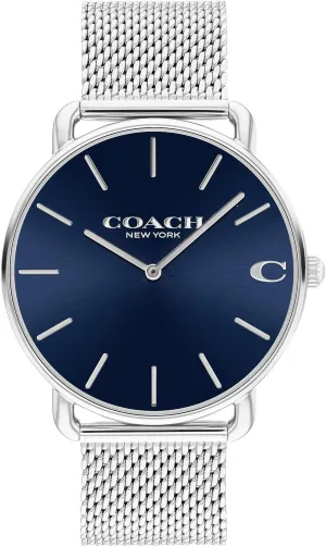 Coach Elliot Men's Watch| Contemporary Elegance with Signature Detailing | Fashion Timepiece for Everyday Wear