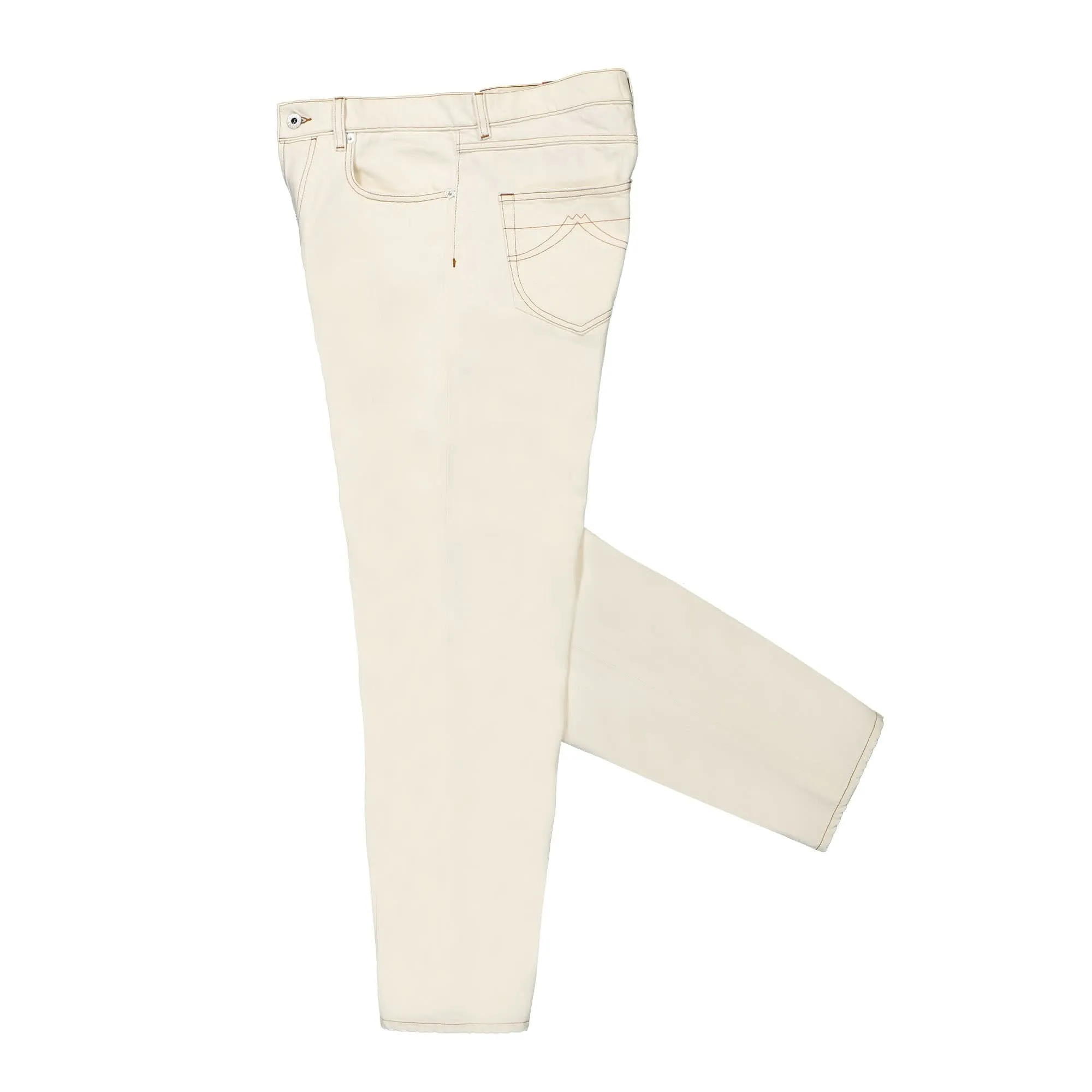 Cropped Asagao Straight Fit Jeans