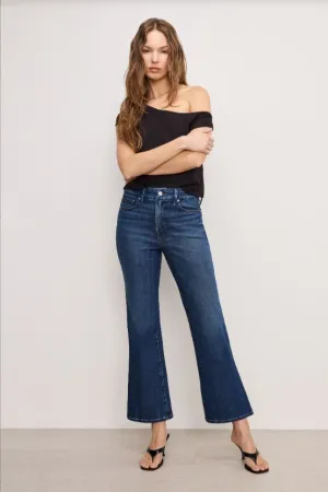 Cropped Mini Boot Jean
