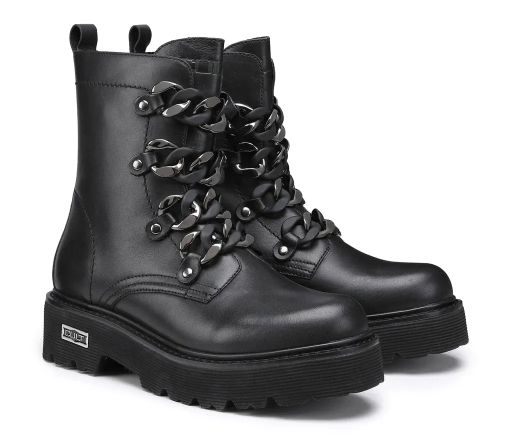 Cult Womens Slash 3489 Leather Boot - Black