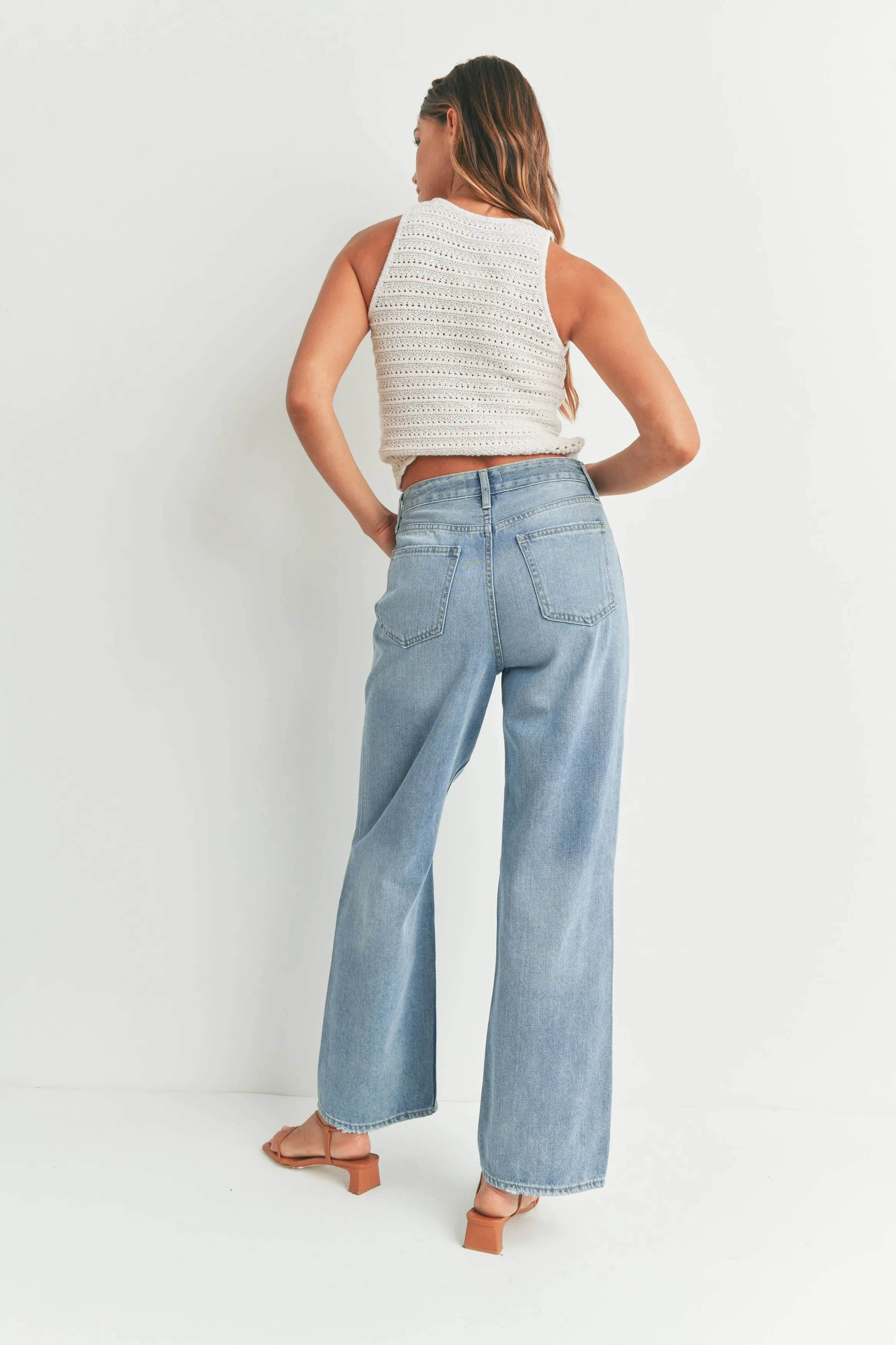 Dad Jean Distressed