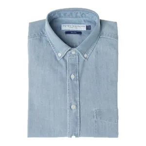 Denim Shirts Slim Fit - Light Wash