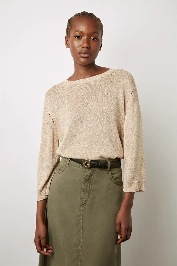 DOURIA PLAIN MIDI SKIRT