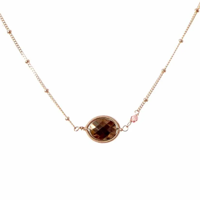Erica Oval Layering Necklace