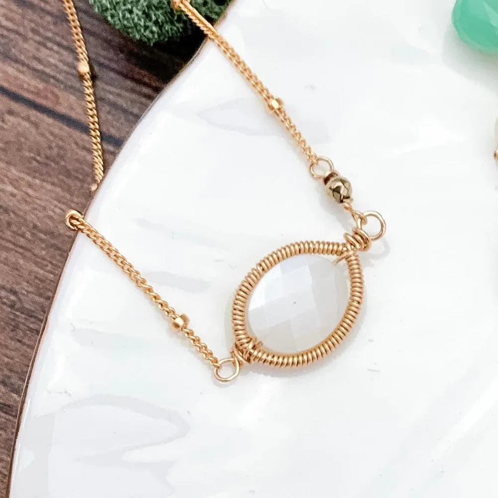 Erica Oval Layering Necklace
