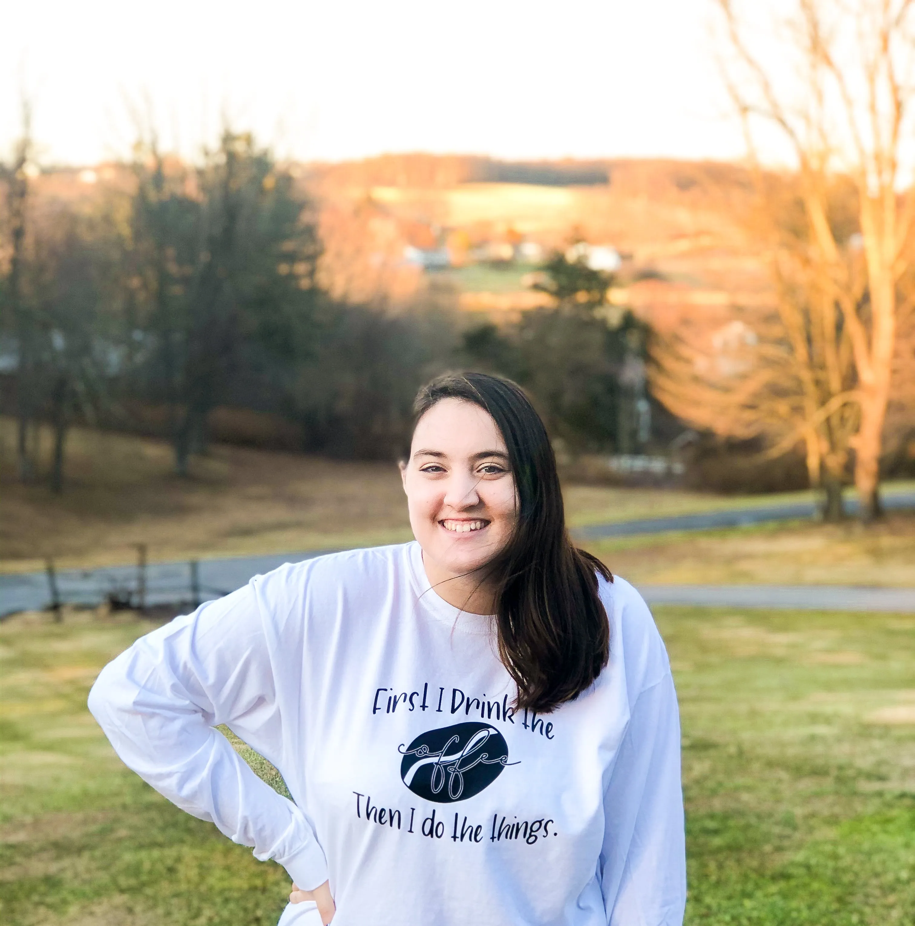 First I Drink the Coffee Shirt *NEW*