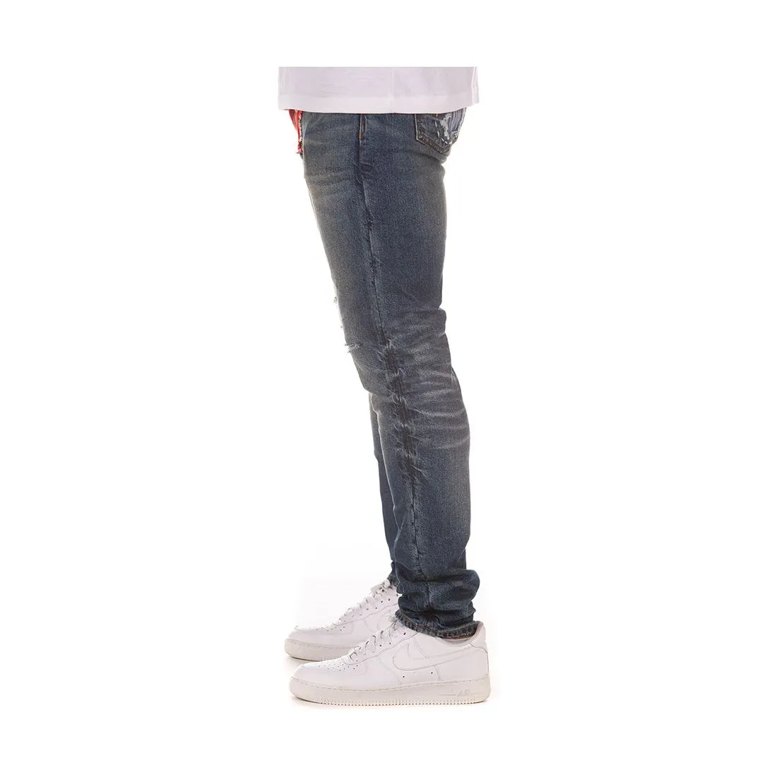 Ice Cream "Reduce Reuse" Blueberry Haze Repair Jean (431-7100)
