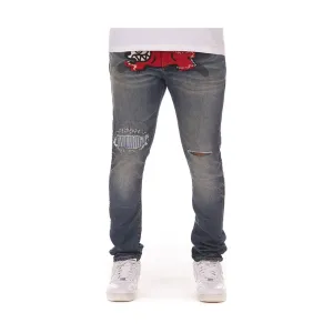 Ice Cream "Reduce Reuse" Blueberry Haze Repair Jean (431-7100)