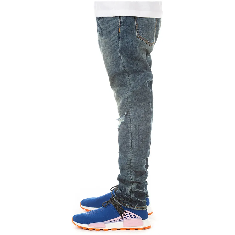 Ice Cream Vanilla Swirl Notch Jeans (421-8100)