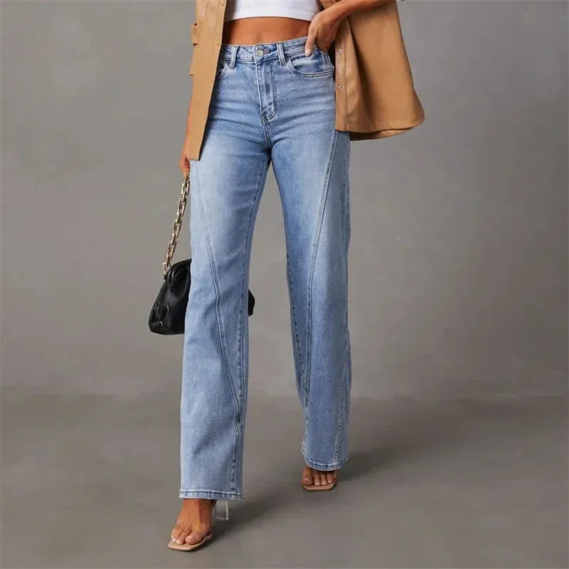 JAMIE - FLARED DENIM JEANS