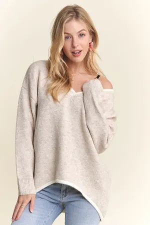 Kyle Chalet Hi-Lo Sweater Top | URBAN ECHO SHOP