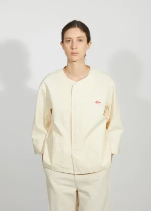 Ladies Downproof Collarless Jacket