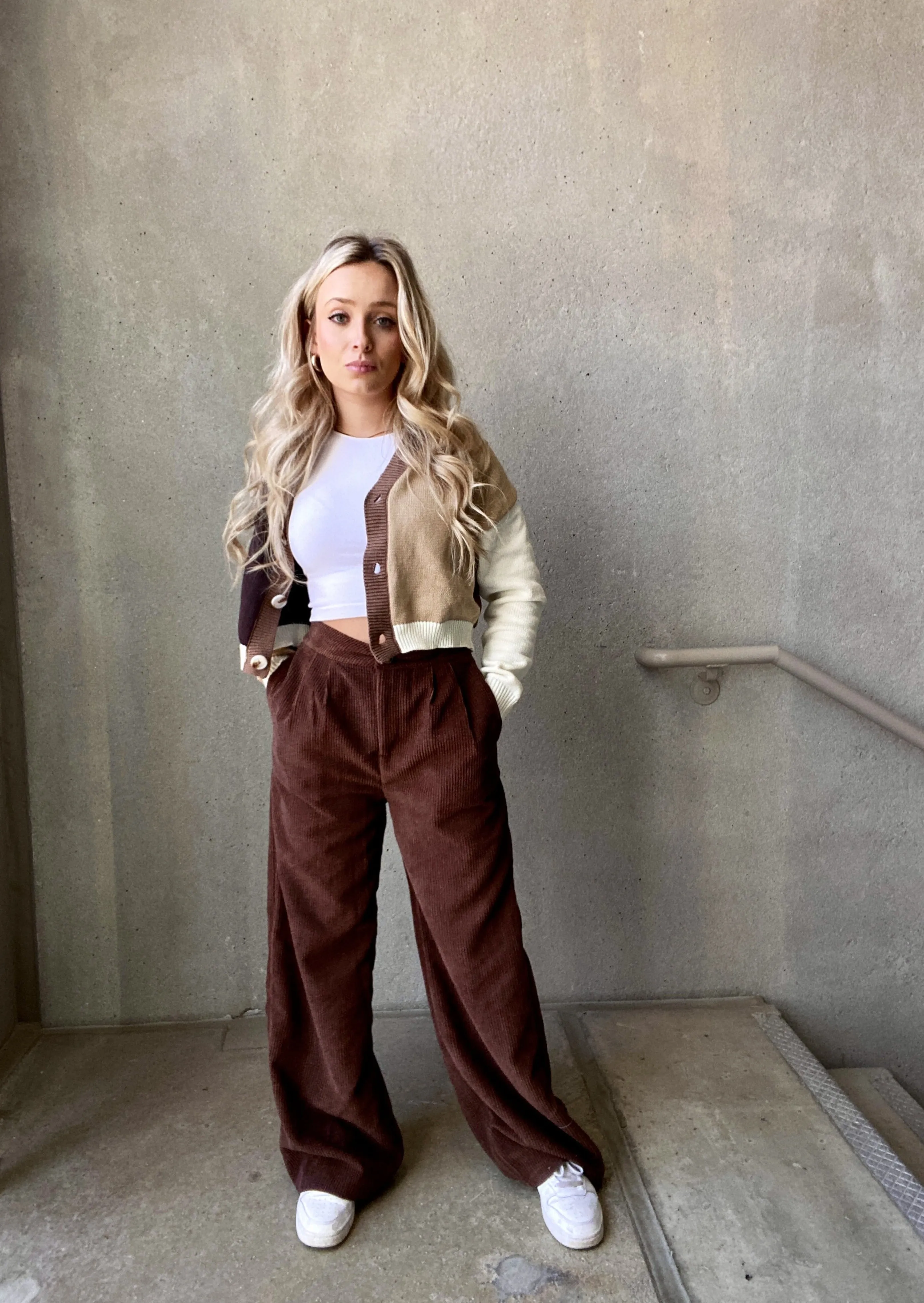 Let's Brunch Corduroy Pant