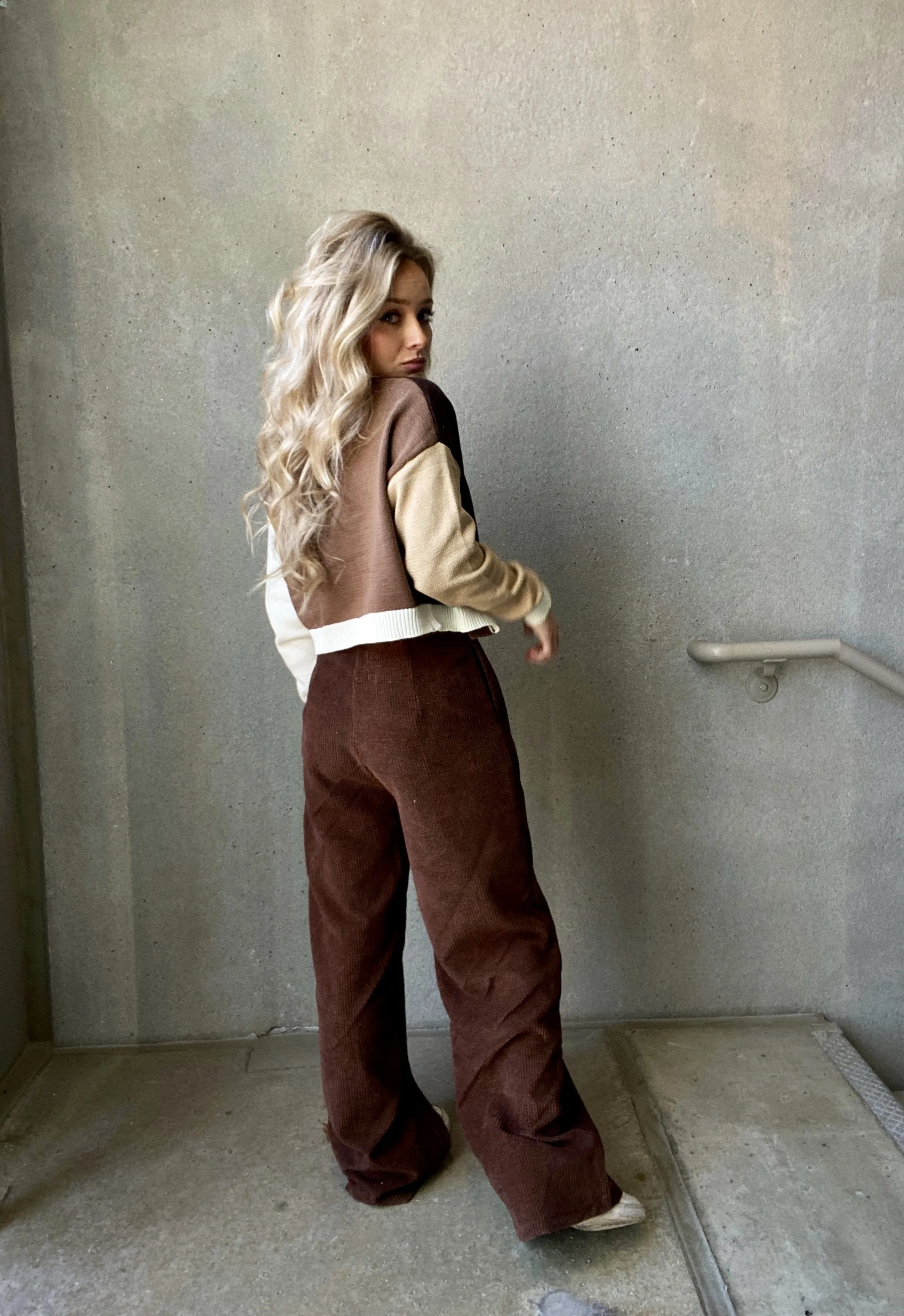 Let's Brunch Corduroy Pant