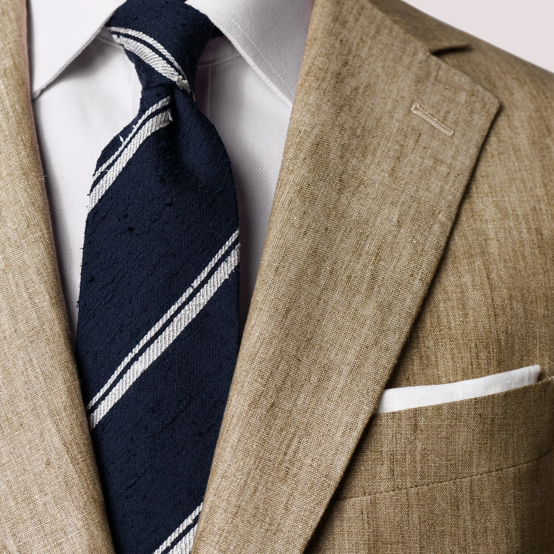 Light Brown Linen Jacket