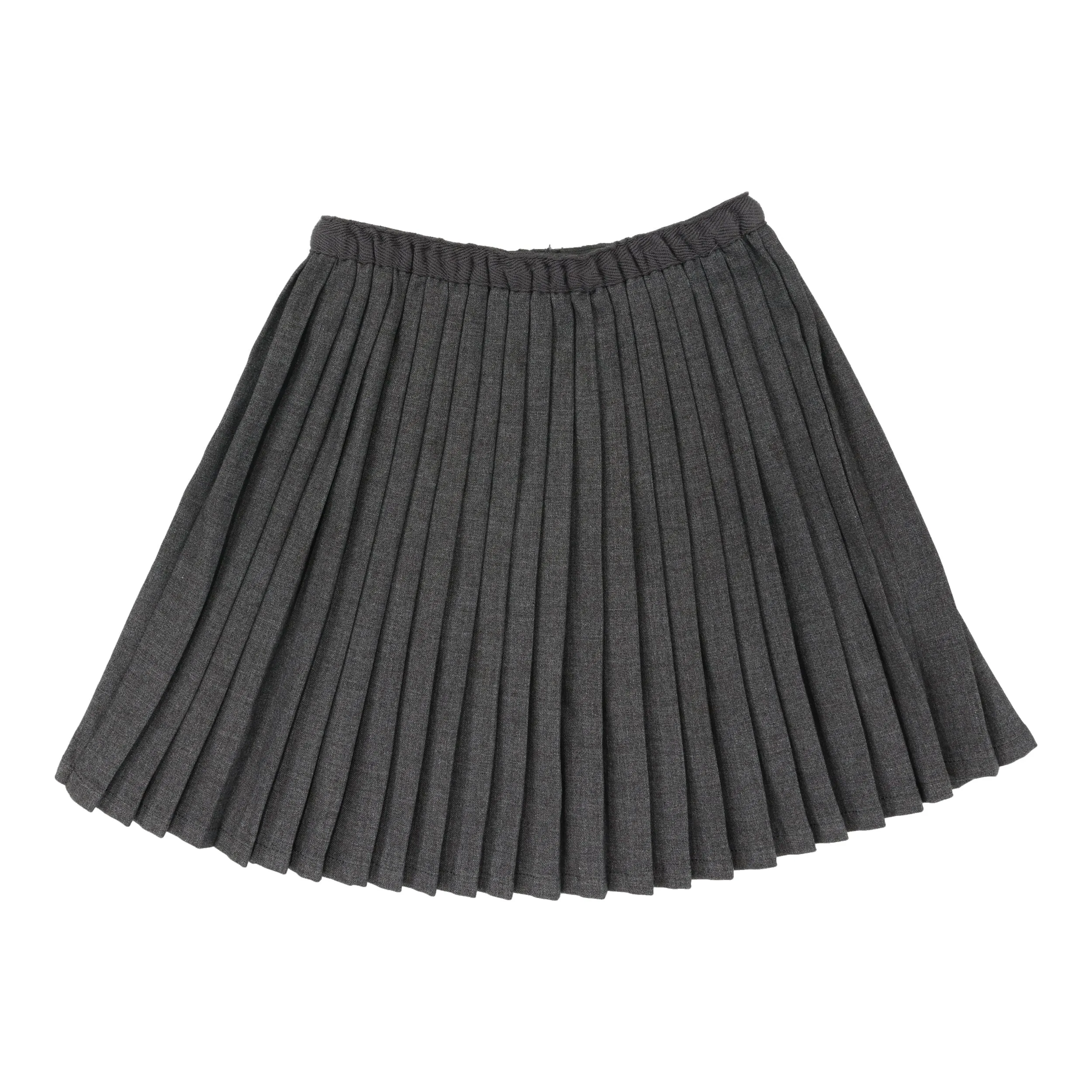 Lil Legs Analogie Grey Knife Pleated Skirt