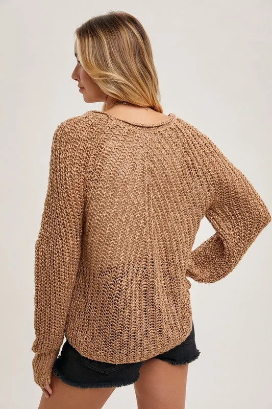 Lola Crocheted Sweater