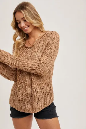 Lola Crocheted Sweater