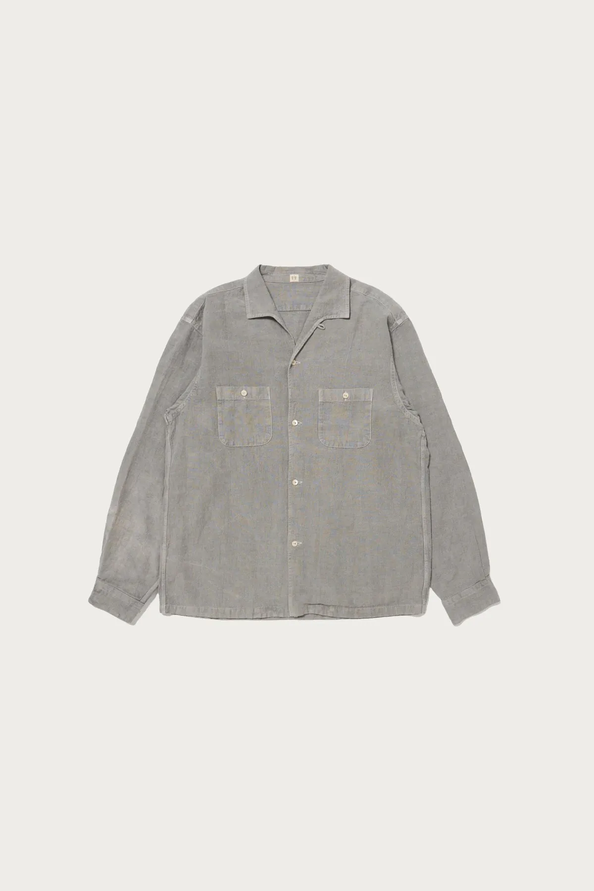 Lot. 102 Sir Guy Shirt - Charcoal Dyed Grey