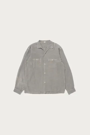 Lot. 102 Sir Guy Shirt - Charcoal Dyed Grey