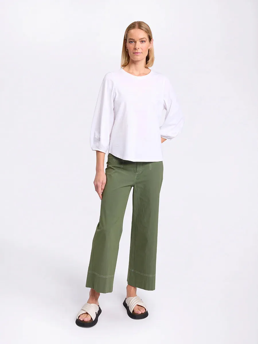 Marco Polo Latern Slv Tee YTMS57460 - White