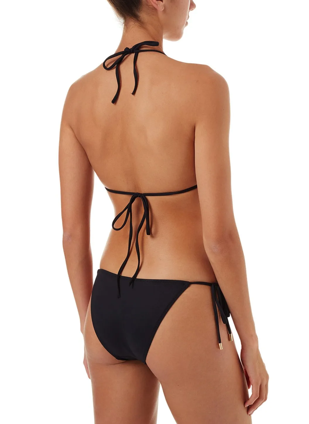 Miami Black Triangle Ring Bikini