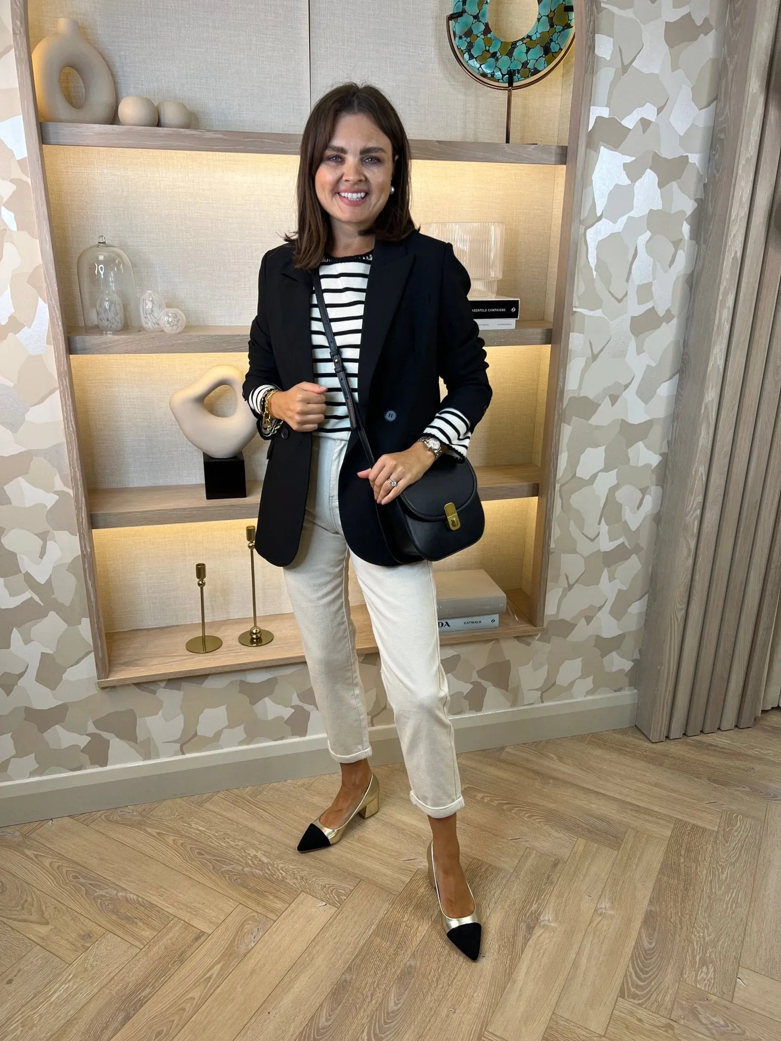 Nadia Blazer In Black