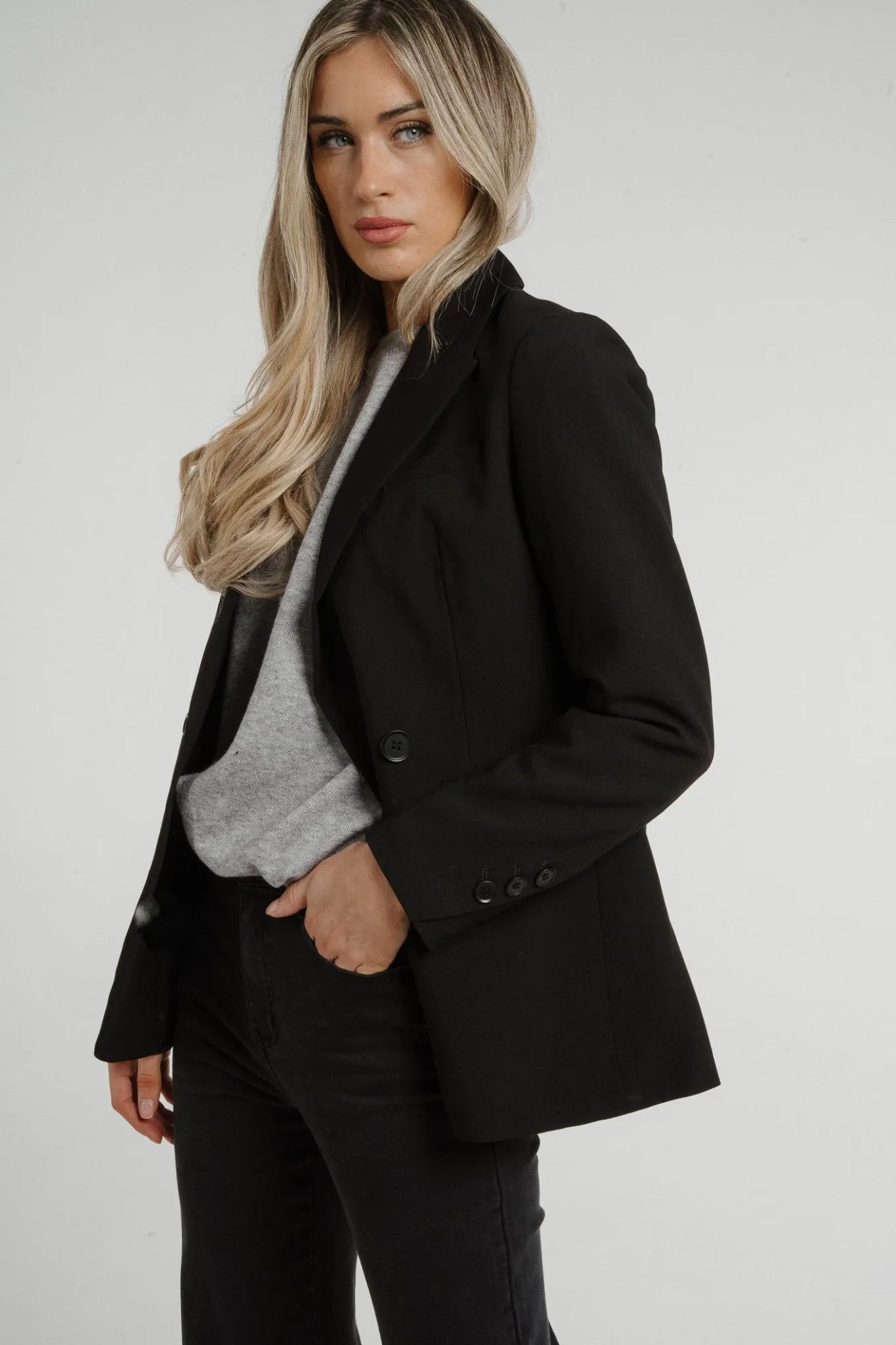 Nadia Blazer In Black
