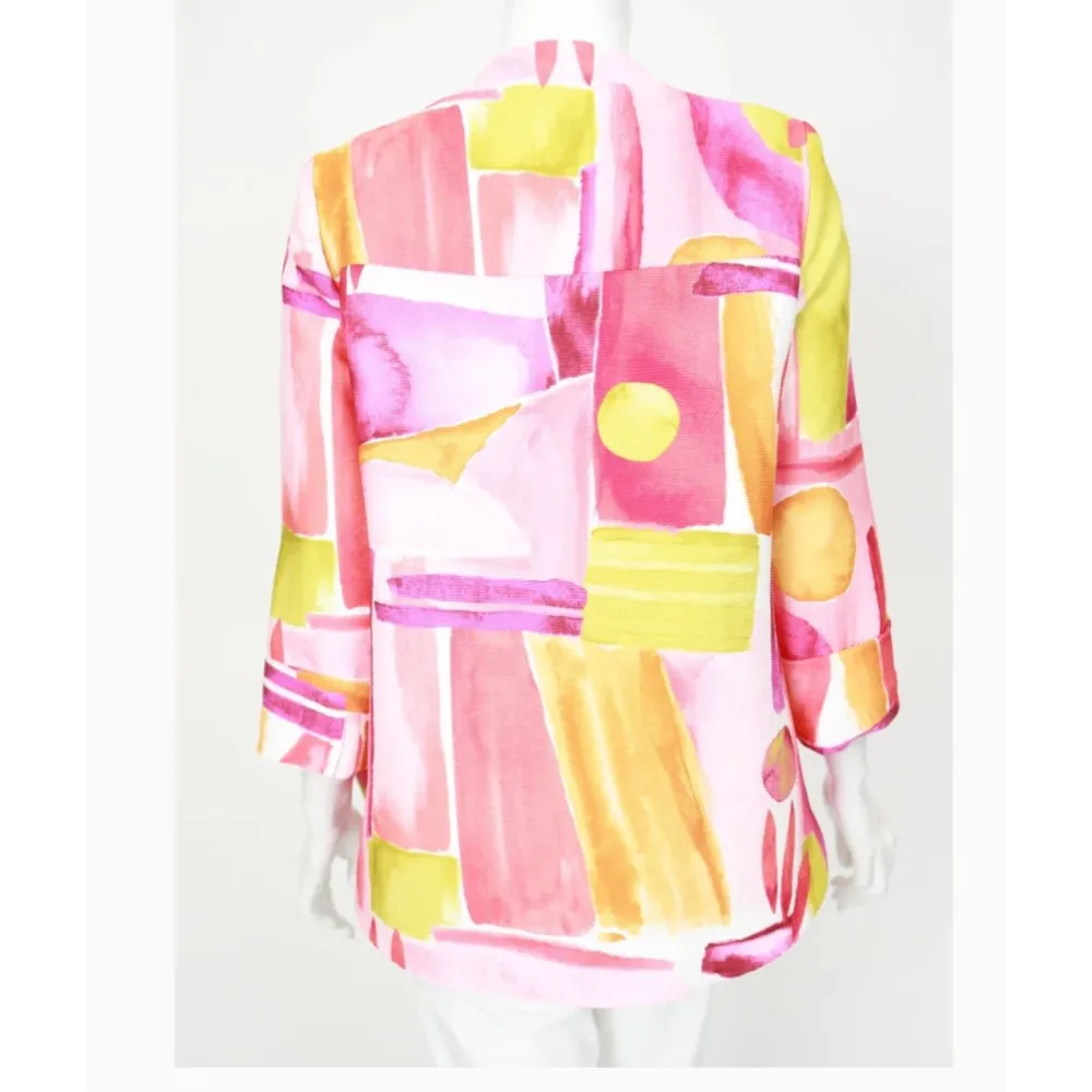 Pink Abstract Jacket