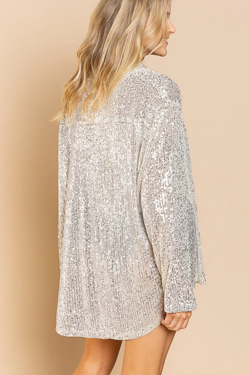 POL Sequin Fun Top