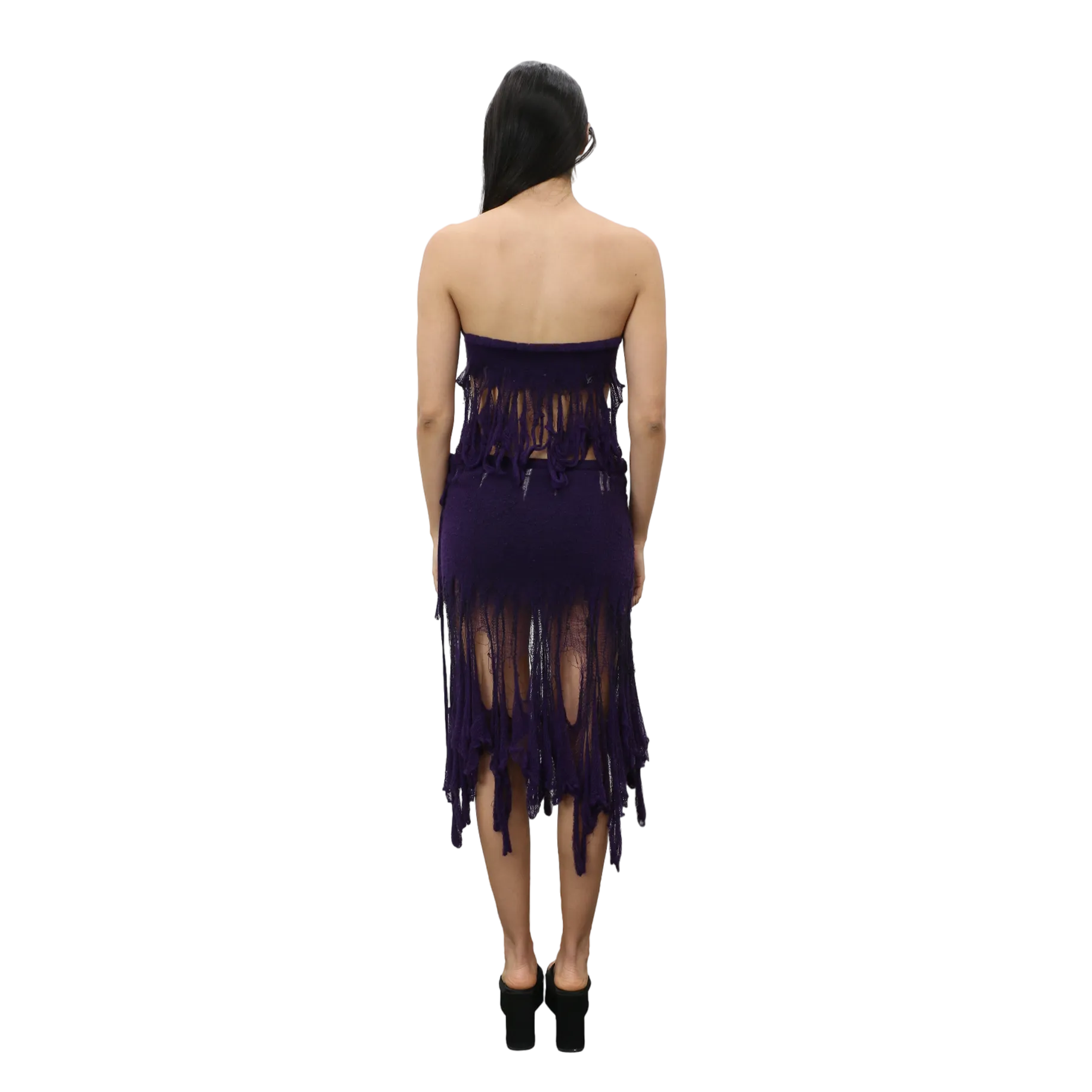 Purple Swiggle Skirt
