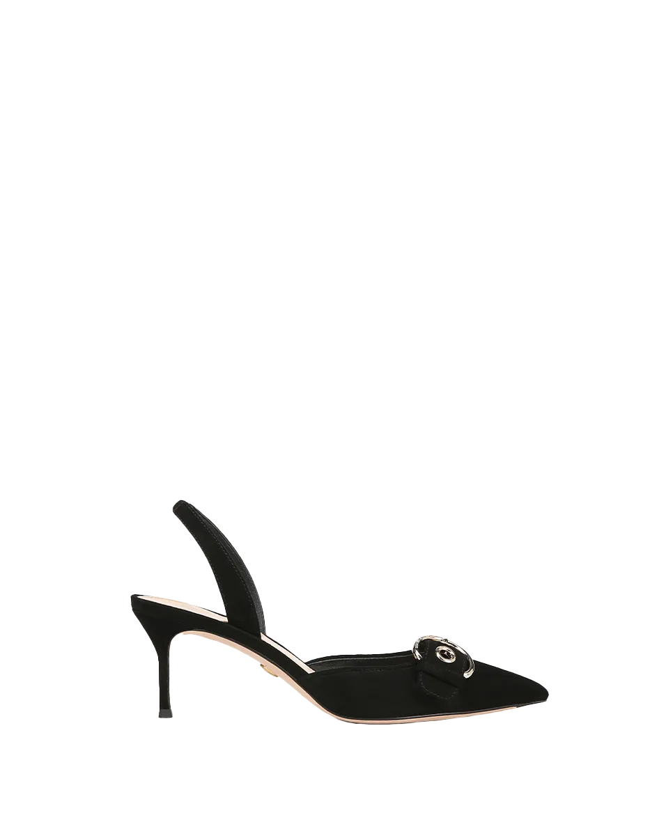 Roxy Suede Slingback Pump